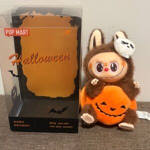 Halloween Labubu Pumpkin Doll